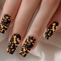 Image 1 of TORTOISE SHELL NAIL DECALS 