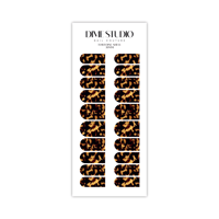 Image 3 of TORTOISE SHELL NAIL DECALS 
