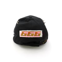 Image 3 of Black Racing 1 - Solid Hat