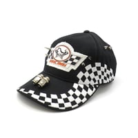 Image 1 of Black Racing 1 - Solid Hat