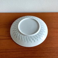 Image 5 of Arabia Finland Rice Porcelain Coffee Cup Trio Set