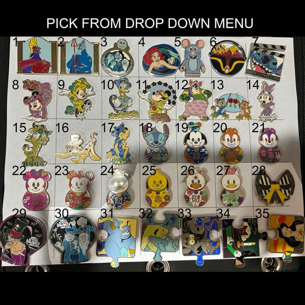 Image of Assorted Mystery Pins 4