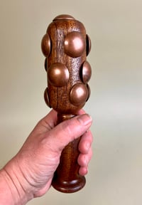 Image 3 of Small thumper bats, Reclaimed oak, mahogany, bumpy thumper