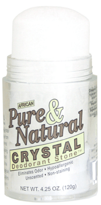 Pure & Natural Crystal Deodorant Stone