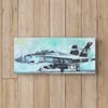 Jolly Roger F-18 Original Oil Painting