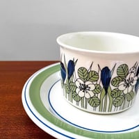 Image 2 of Arabia Finland Krokus Coloured Tea Cup with Saucer