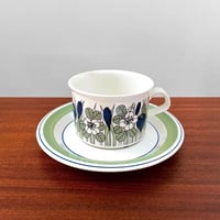 Image 1 of Arabia Finland Krokus Coloured Tea Cup with Saucer