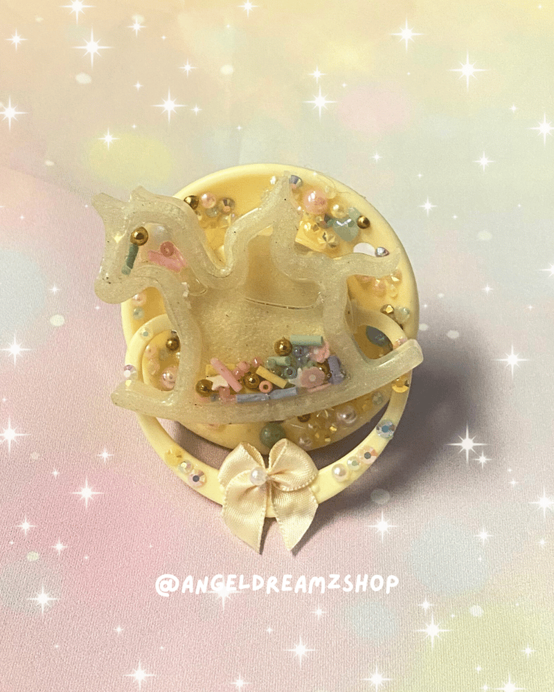Image of Rocking Horse Shaker Round Adult Pacifier