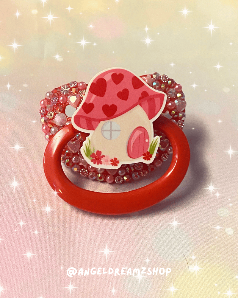 Image of Lovecore Mushroom House Adult Pacifier