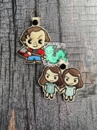 Image 2 of Keyfob - Chibi Twins