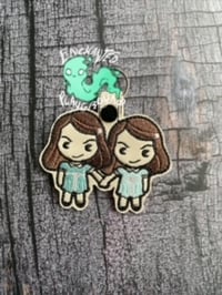 Image 1 of Keyfob - Chibi Twins