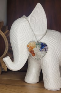 Image 2 of Tree of Life Heart Necklace