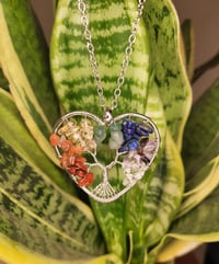 Image 3 of Tree of Life Heart Necklace