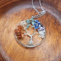 Image 1 of Tree of Life Circle Necklace