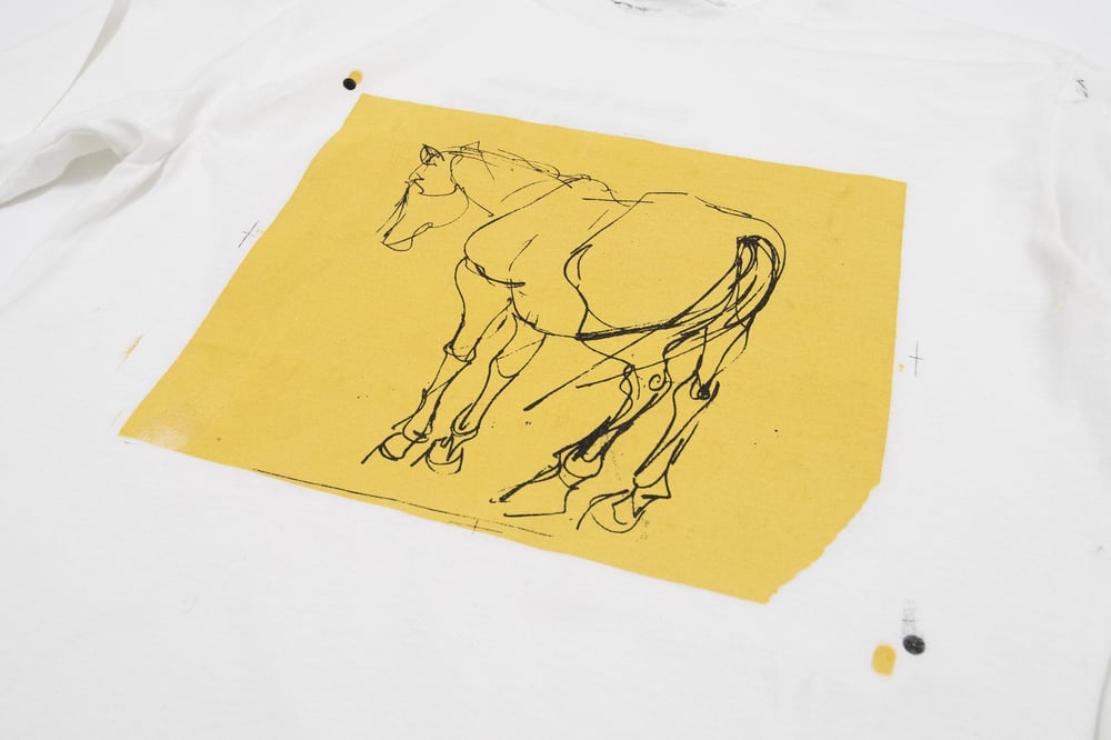 BCE: Diana Tremaine: Horse Study II long sleeve T-shirt