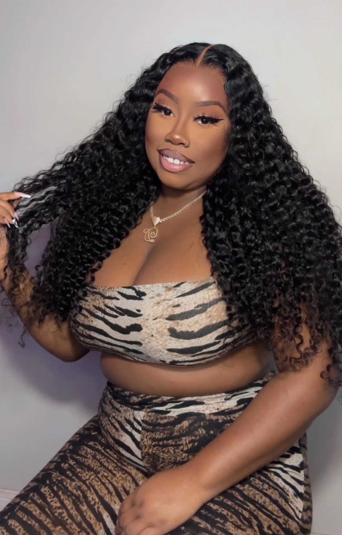 Image of 360 Deep Wave Lace Wig in 24”