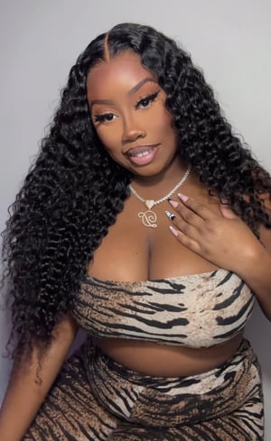 Image of 360 Deep Wave Lace Wig in 24”