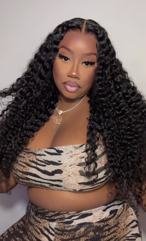 Image of 360 Deep Wave Lace Wig in 24”
