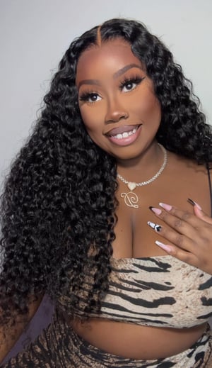 Image of 360 Deep Wave Lace Wig in 24”