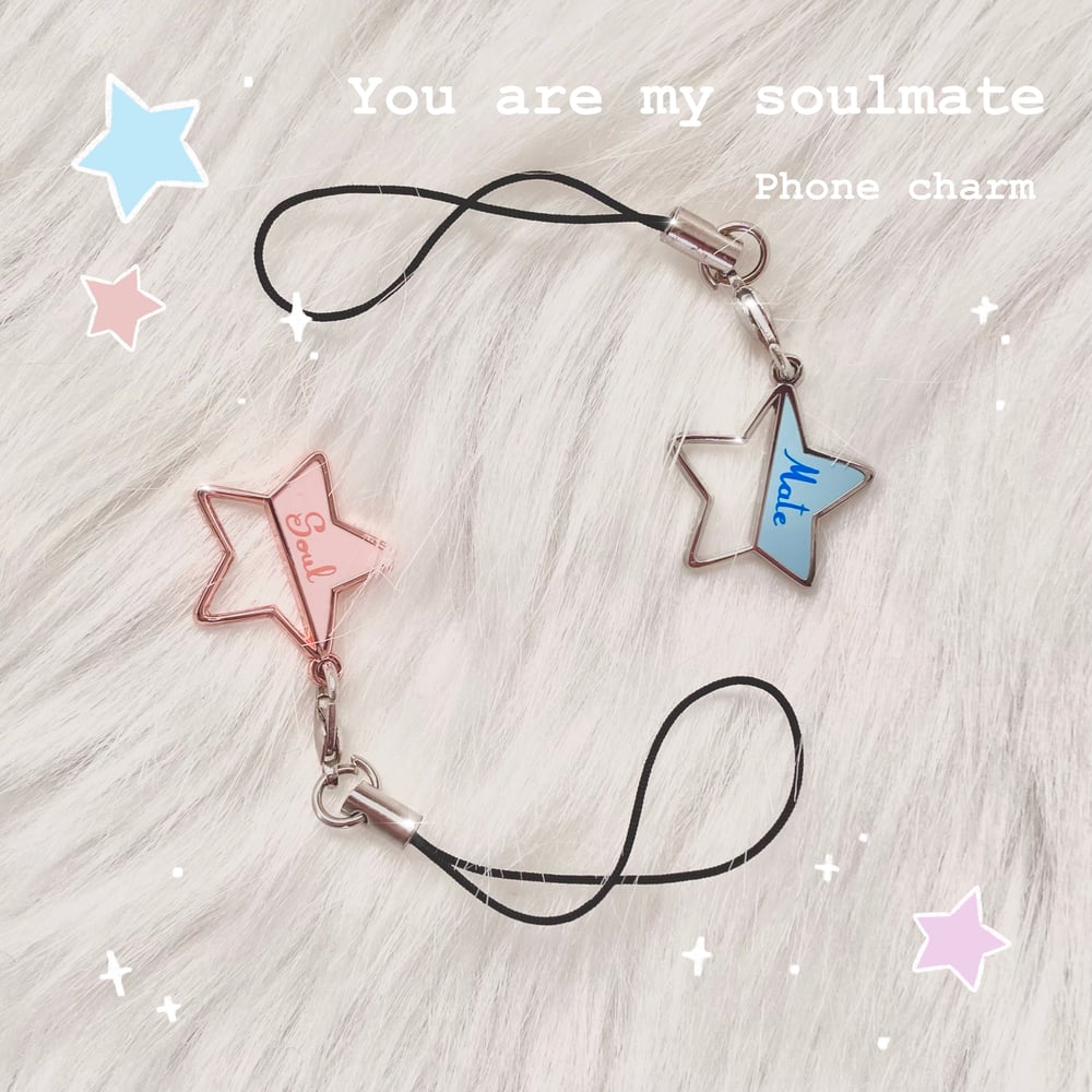 Image of 🌟 Bts you are my soulmate phone charm 🌙