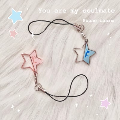Image of 🌟 Bts you are my soulmate phone charm 🌙