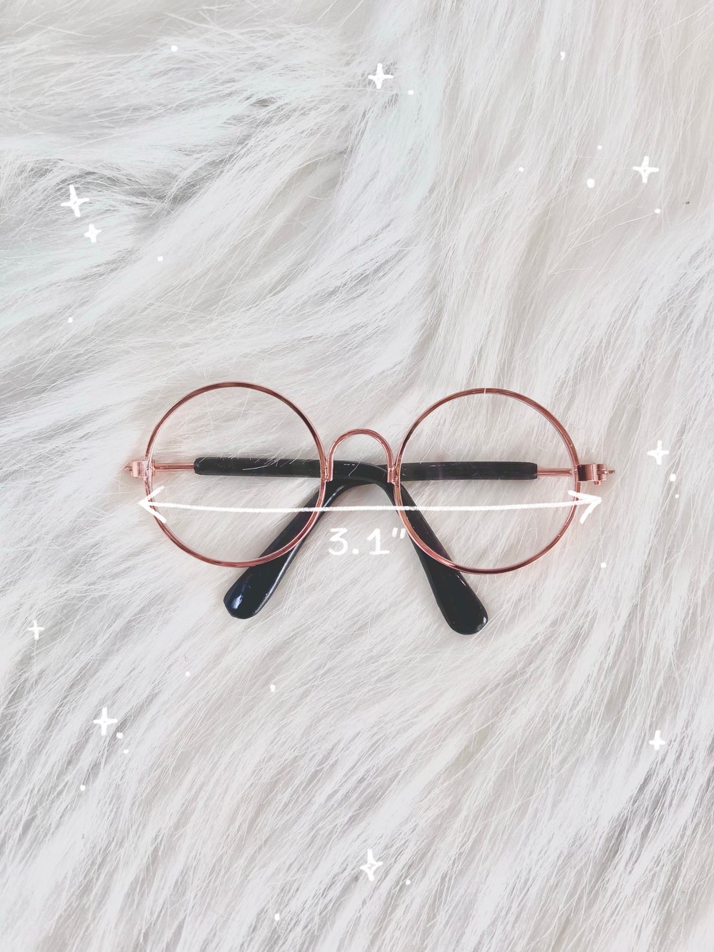 Image of Doll glasses π