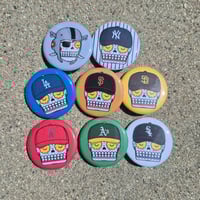 Image 2 of (2)Sports 1.25" Pinback Buttons of your choice