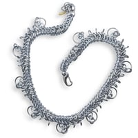 Image 5 of PURRING DRAGON 𒌐 Metallic Pendant Necklace