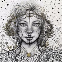 Image 2 of Haseya, She Rise Up, Eco Bamboo Fine Art Print