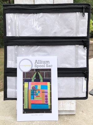 Image of Allium Spool Sac Pattern by Sue Spargo