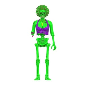 Image of Return of the Living Dead Female Poster Zombie (Blacklight) 3 3/4-Inch ReAction Figure