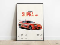 Image 2 of Custom Car Poster - Choose Your Own Supercar Print