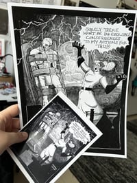 Image 1 of ONE OFF COMIC PAGE PRINTS