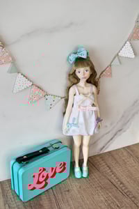 Image 4 of Nineteen zero six Friend and fools exclusive  - Puffball dress and Fringe trim Jacket