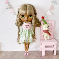 Image 1 of Nineteen zero six Friends and Fools exclusive - Dress and sleeveless embroidered top
