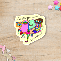 Create Your Own Sunshine Vinyl Sticker