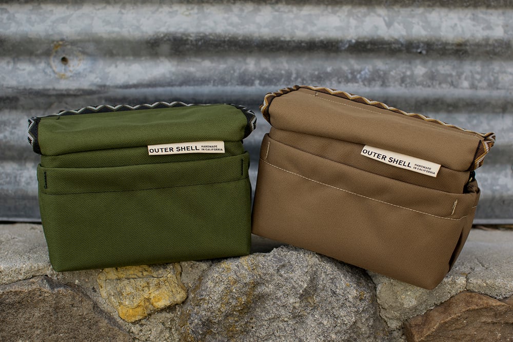 Image of Camp x Outer Shell, Drawcord Handlebar Bag