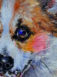Image 4 of Pumpkin spice sip! Corgi original painting 