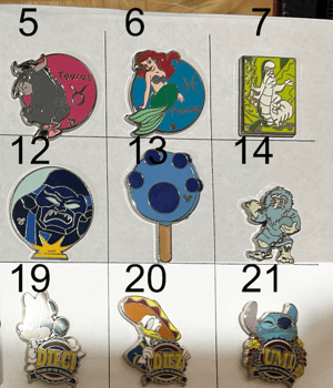 Image of Assorted Mystery Pins 6