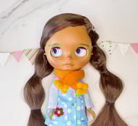 Image 1 of Nineteen zero six Friends and Fools exclusive - Scarf with pompom trim - Orange