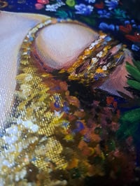 Image 5 of Barbra streisand portrait study original painting 