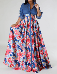 Image 1 of OKAY NOW MAXI DRESS