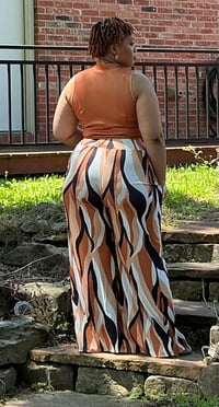 Image 3 of Women’s 2 Piece Vest + Wide Leg Pants