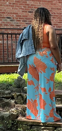 Image 3 of Women’s 2 Piece Vest + Wide Leg Pants Set