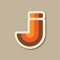 Image 1 of "J-Stripe" Sticker