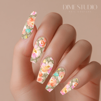 Image 1 of GUCCI IN BLOOM DESIGNER NAIL DECALS 