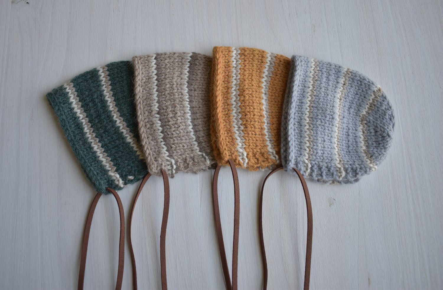 Image of Striped Bonnets