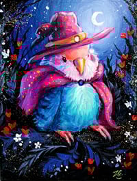 Witchy lovebird!