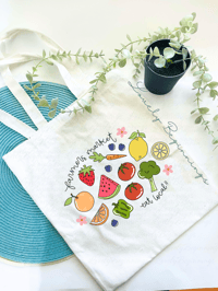 Image 1 of Farmers Market Tote