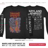 Maryland Deathfest XX (2025) Long Sleeve Shirt 